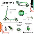 thumbnail image 2 of Scooter Patín Plegable La Viga Infantil Color Verde Militar, 2 of 5