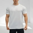 thumbnail image 2 of Goodtrade8 Mens Short Sleeve T-Shirts Summer Plain Pullover Workout Sports Casual Crew Neck Shirts for Men Classic, 2 of 4