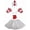 White, variant on Petitebelle Cutie Hen Headband Bowtie Tail Gloves Tutu 5pc Costume (Yellow, 1-5 Years)