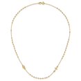 thumbnail image 5 of Primal Gold 14 Karat Yellow Gold Polished Cross Rosary 16-inch Necklace, 5 of 5
