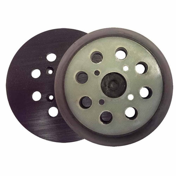 Superior Pads and Abrasives RSP28 - 5" Dia - 8 Hole Sander Hook and Loop Sander Pad Replaces Milwaukee OE # 51-36-7090, Ryobi OE # 300527002, 975241002, 974484001, Rigid OE # 300527002