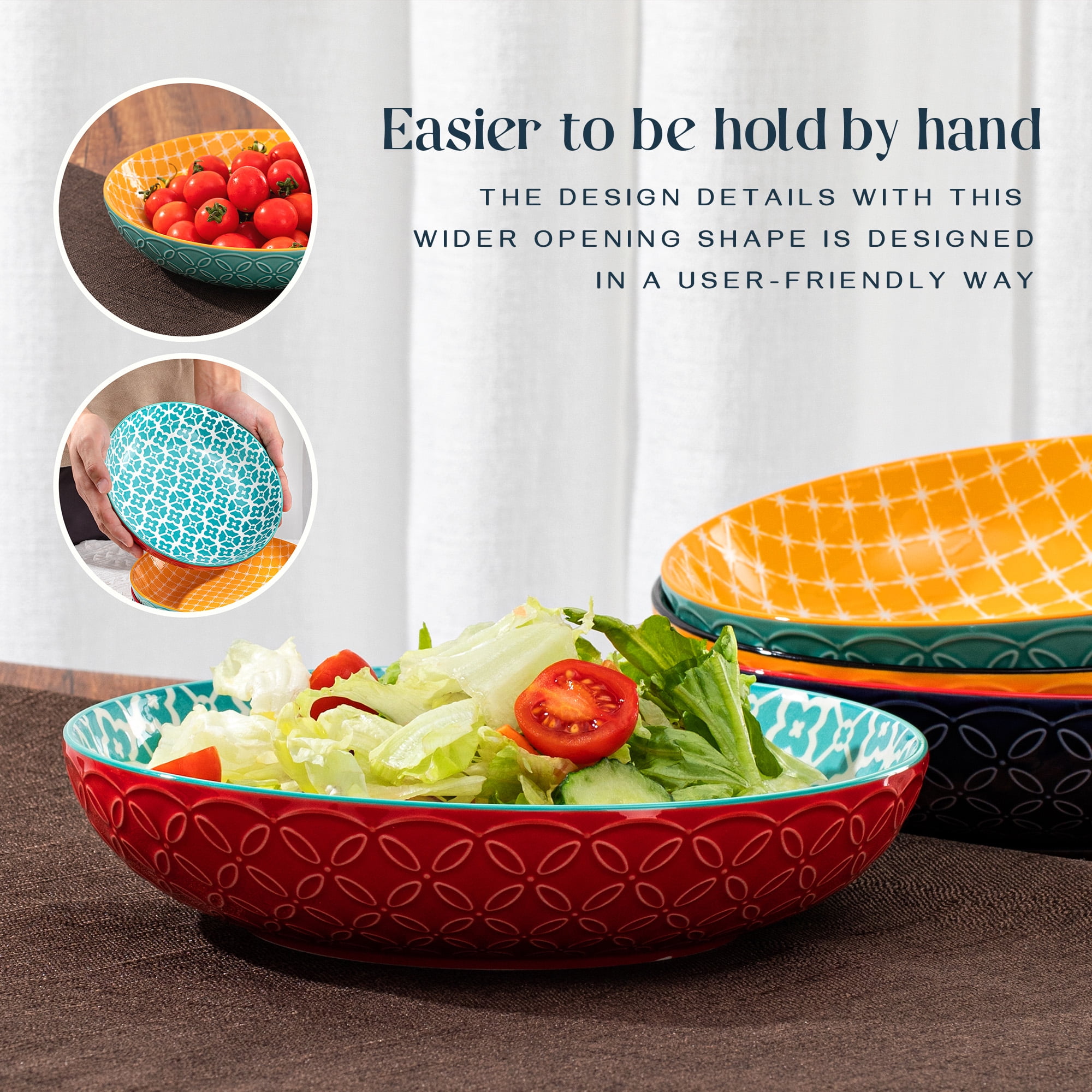 Dinner Bowl Pasta Bowl Set Costco Porcelain Bowls DOWAN Ceramic