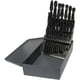 thumbnail image 1 of 1,00 mm - 13,00 mm x 0,5 mm Juego de brocas HSS de 25 piezas, negro y dorado, longitud de Jobber, KFD4025-SET Qualtech KFD4025-SET, 1 of 1