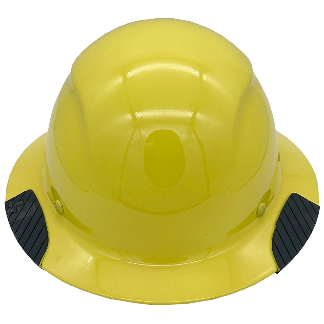 DAX Fiberglass Composite Hard Hat - Full Brim Yellow
