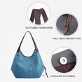 thumbnail image 3 of Los bolsos de lona sencillos son elegantes y versátiles., 3 of 5