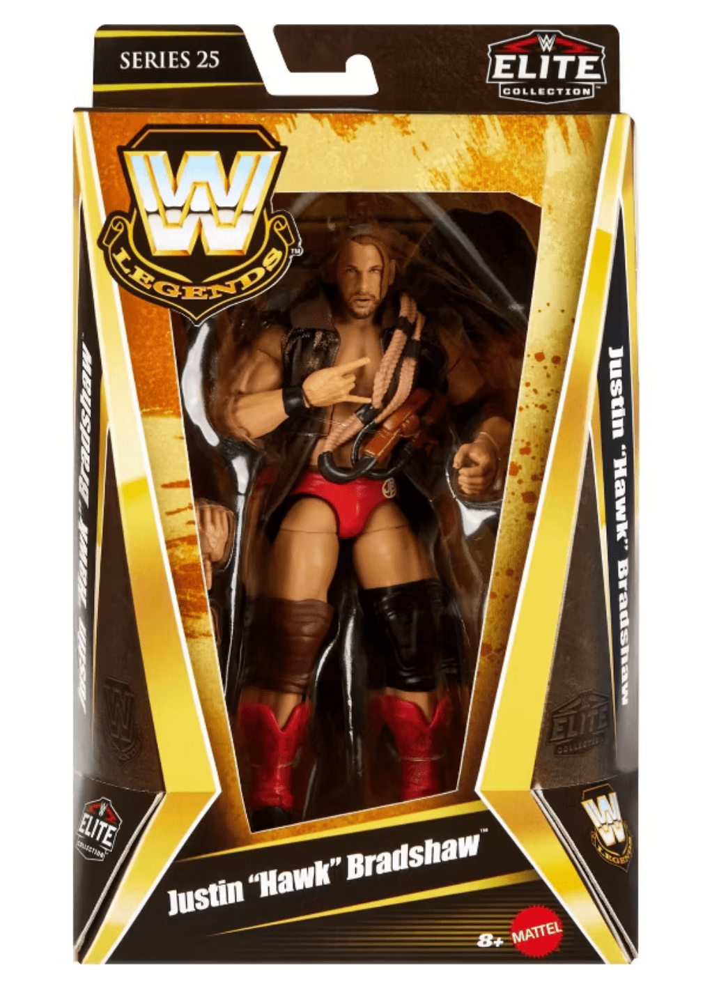 WWE Wrestling Legends Series 25 Justin Hawk Bradshaw Action Figure
