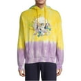 thumbnail image 4 of Elevenparis Mens Floral Skull Hoodie Sweatshirt, Yellow, Large, 4 of 4