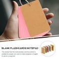 thumbnail image 4 of MasteelfCA 5Pcs Blank Writing Cards Notepads Blank Memo Cards Students Words Flashcards Portable Notepads, 4 of 8