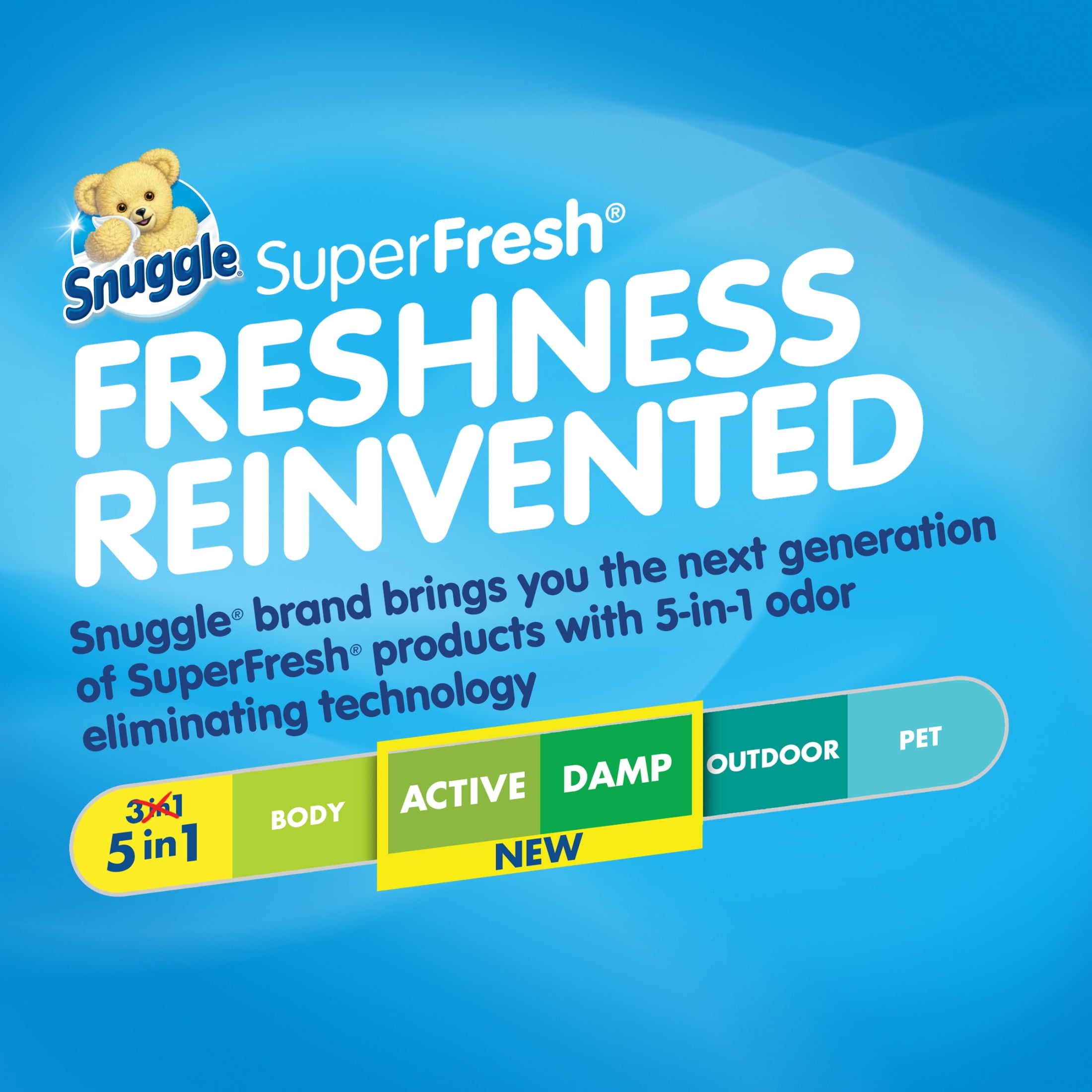 Snuggle Super Fresh Liquid Fabric Softener with Odor Eliminating Technology, Original, 140oz, 132 Loads