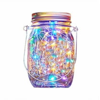 Epicgadget Solar Mason Jar Hanging Lanterns, LED Lights