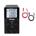 thumbnail image 2 of Alimentation Réglable Lab DC 30V 10A LED LCD Numérique Banc de Laboratoire Interrupteur Numérique Régulateur de Tension Stabilisé 3010D, Excellente Compatibilité, 2 of 7