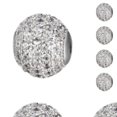 thumbnail image 3 of Minnieouse de cuentas, espaciador de cuentas redondas, decoración artesanal, fabricación de joyas, encontrar artesano, accesorio hecho a Plata Blanco 10mm 10piezas, 3 of 6