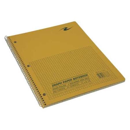 - ROARING SPRING 77688 Lab Notebook, 8-1/2 in. x 11 in., Brown