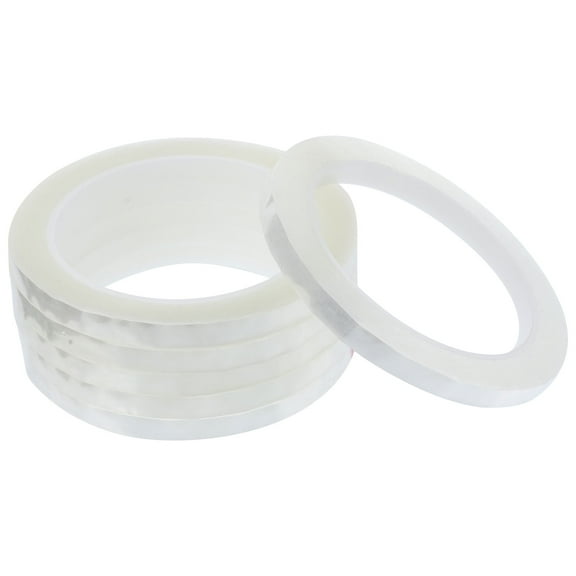 unbranded  6 Rolls Florist Transparent Floral Tape Flower Stem Bouquet Wrapping