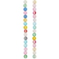 thumbnail image 2 of Bead Landing Multicolor Matte Glass Round Beads, 12 Pack, 2 of 3