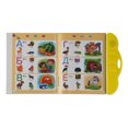 thumbnail image 2 of Interactive Sound Book, Learning Sound Book Hand-eye Coordination Educational Toy Plastic Improve Memory Animal Sounds  For Learning Blue,Yellow, 2 of 8