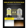 thumbnail image 4 of Bombillas LED AUXLIGHT 7440 7441 7443 7444 T20 992 W21W Xenón Blanco, 4 of 7