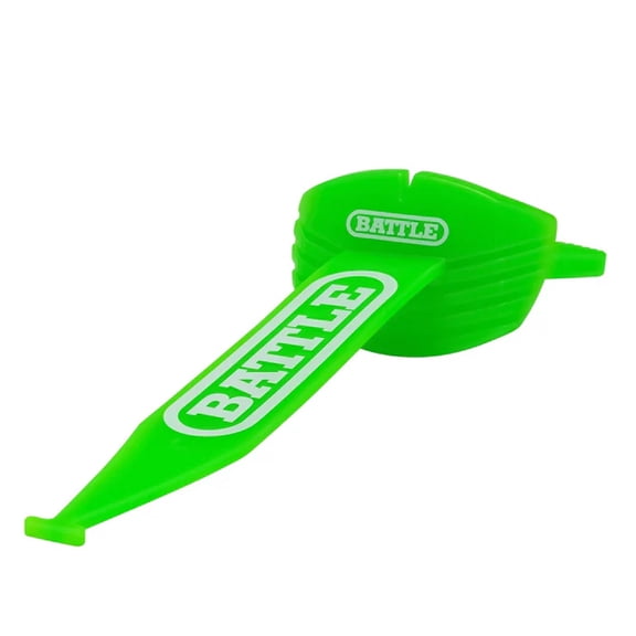 Battle Sports Speed XL Football Mouthguard with Connected Thick Strap,  Neon Green