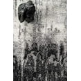 thumbnail image 4 of nuLOOM Tapis de Surface Abstrait Alayna, 5' Rond, Noir, 4 of 4
