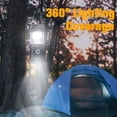thumbnail image 2 of Linterna LED portátil plegable para camping XTAUTO, ligera, resistente al agua, solar, recargable por USB, kits de supervivencia para interior y exterior, luz de emergencia para el hogar, cortes de en, 2 of 5