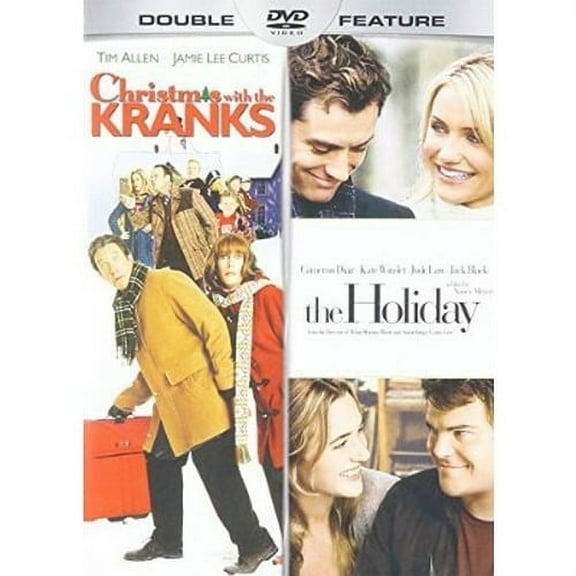 Christmas With the Kranks & The Holiday Double Feature (DVD) (Walmart Exclusive)
