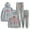Gray, variant on Sombr The Late Nights And Young Romance Tour Hoodie Pants Two Piece Set Sweatshirts Sweatpants Women Men's Set