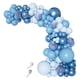 thumbnail image 1 of Globos de fiesta Decoraciones para fiestas Globos de látex multifunción para manualidades con globos Azul 104 piezas, 1 of 9