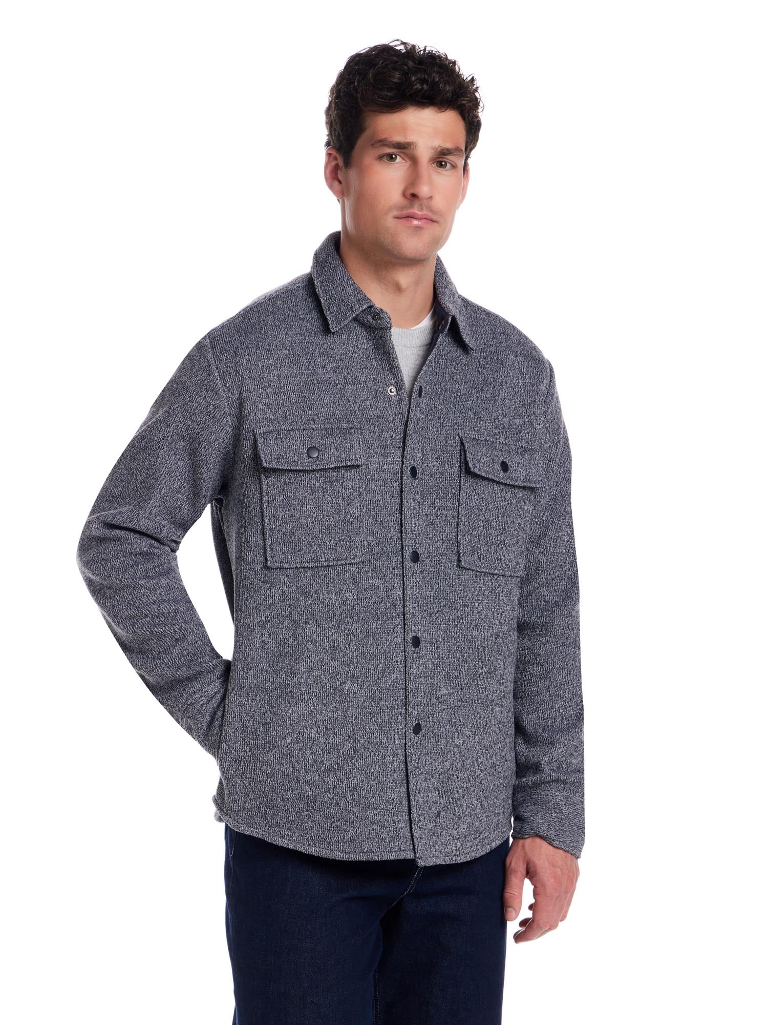Frontier Threads Men's Long Sleeve Snap Front Shirt Jacket
