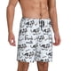 thumbnail image 2 of Fotbe Cow With Fresh Milk Pantalones Cortos de Pijama para Hombre, Ropa de Dormir, Pantalones de Pijama Cortos para Hombre-XX-Large, 2 of 6