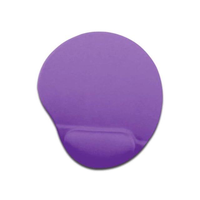 Mouse Pad Brobotix 500074M con reposa muñecas de gel Color Morado