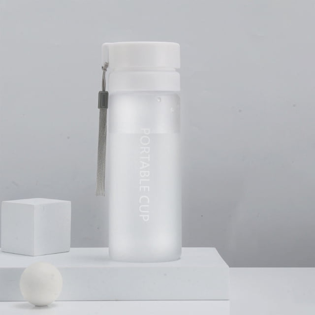 JMYHOAM Large Capacity Sports Water Bottle Portable Outdoor Tumbler Cup For Students Couples With Tea Infuser Flower Tea Cup Plastic Water Bottle Outdoor and Sports