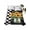 Yellow, variant on Sunflower California King Size Flat Sheet, Wrinkleproof & Fadeproof Cooling Flat Bed Sheet Only, Black White Check Farmhouse Bee Vase Floral Breathable Soft Bedding Top Sheets 108 x 98 Inches