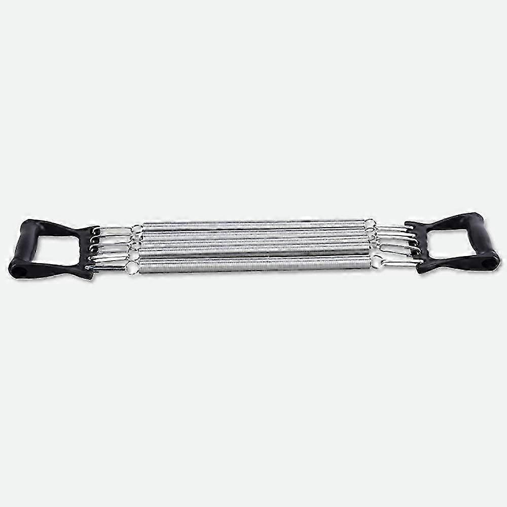 2025 New Professional Expander in Black, Arm and Chest Expander with Detachable Steel Springs, 5-Way Adjustable Design for Versatile Workout