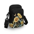 thumbnail image 3 of HELLHERO Adjustable Shoulder Strap Cross Body Purse Polyester, Vintage Messenger Bag, Sunflower, 3 of 7