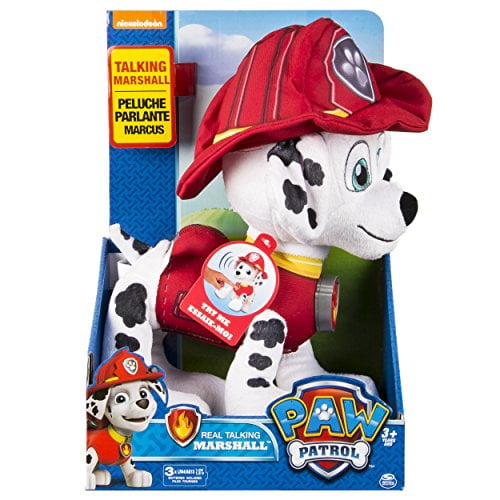 paw patrol real talking plush