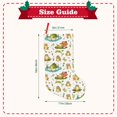 thumbnail image 3 of Bingfone Cute Frog Print Personalized Christmas Stocking - Snowman Design Large 18 inch,Family Holiday Season Decor, 3 of 8