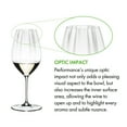 thumbnail image 2 of RIEDEL Performance Riesling Machine-Made Crystal Clear Glass Set with Light Optic Bowl and Dishwasher Safe for Fruit-Forward White Wines (4-Pack), 2 of 5
