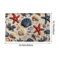 thumbnail image 3 of Tuvgenk Bathroom Rugs Coastal Water Absorbing Bathroom Mats Non-Slip Quick Dry Sea 16 X 24 in, 3 of 6