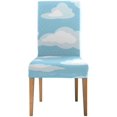 thumbnail image 1 of ABPHQTO Beauty Clouds Sky - Funda protectora para silla elástica, funda para asiento para comedor, hotel, boda, fiesta, juego de 1, 1 of 4