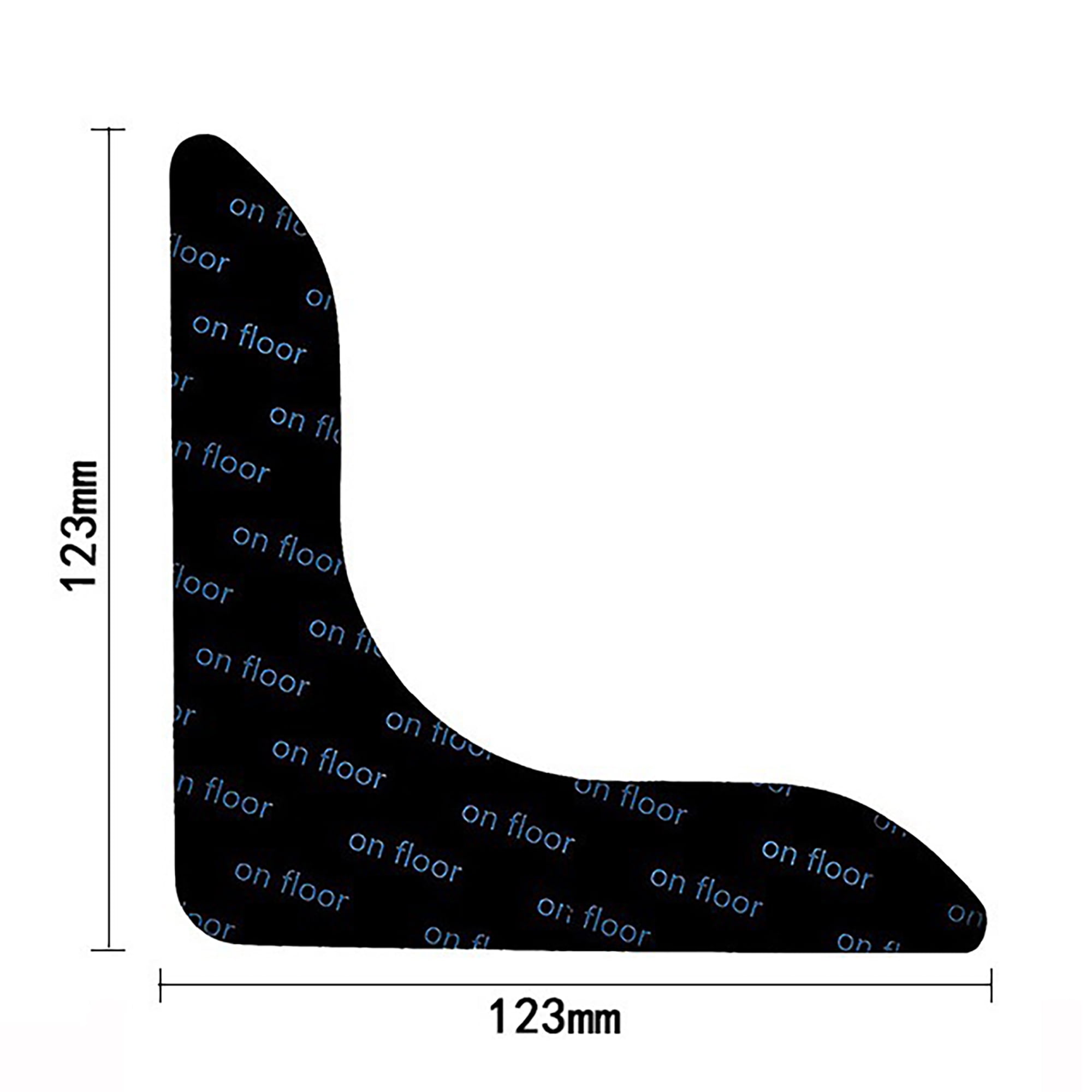 HOIN 8 Pack Rug Grippers Corner Area Carpet AntiSkid Pad