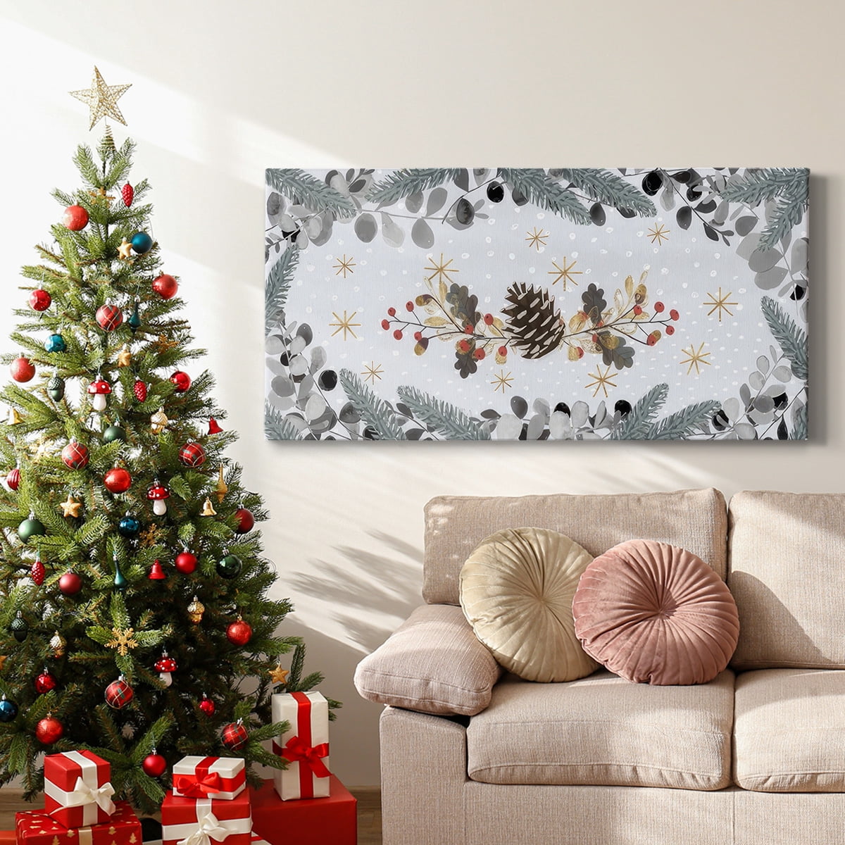 Cozy Christmas Collection D- Gallery Wrapped Canvas