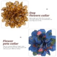 thumbnail image 3 of 10 collares de flores para perros y gatos, accesorios de aseo para cachorros y mascotas., 3 of 8
