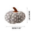 thumbnail image 3 of Xihbxyly Cojín de Calabaza de Lunares, Suave Cojín para Sofá, Relleno Muy Elástico, No Se Deshilacha Ni Se Deshilacha, Elegante Decoración para Acción de Gracias, Versátil, Tamaño 30 X 30 Cm, Fácil d, 3 of 4