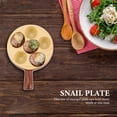 thumbnail image 6 of MultiUse Ceramic Escargot Pan for Home Use with NonSlip Bottom and Smooth Handles, 12 Snails, 6 of 6