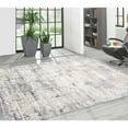 thumbnail image 4 of Pasargad Home Efes 8' x 10' Power-Loomed Light Grey/Light Blue Rug, For Indoor Space and all Age of Group, 4 of 6