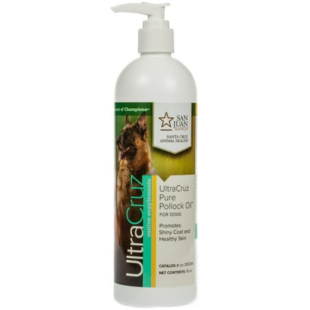 UPC: 0810500021265 | UltraCruz Canine Pure Pollock Oil Supplement for Dogs  16 oz