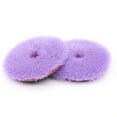 thumbnail image 6 of Lierteer 5.5 Inch Purple Wool Polishing Pad Car Paint Polishing For Buffer Polisher Use, 6 of 8