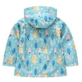 thumbnail image 4 of Esaierr 18M-6Y Kids Toddler Girls Hooded Spring Fall Outerwear,Toddler Baby Long Sleeve Casual Hooded Jackets Coat, 4 of 6