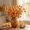 Yellow, variant on SUTWOEN Artificial Velvet Pumpkin Home Decor Border Supply Artificial Pumpkin With Branches Fake Berries
