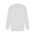 thumbnail image 4 of MKOSPLRT Kids Oversized Sweatshirts Girls Textured Pullover Crew Neck Jacquard Sweat Shirts Long Sleeve Solid Loose Sweatshirts 4-15Y, 4 of 6